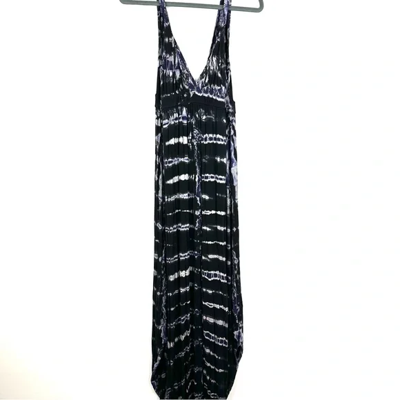tie dye backless maxi dress Tie Dye Maxi Dress Large
